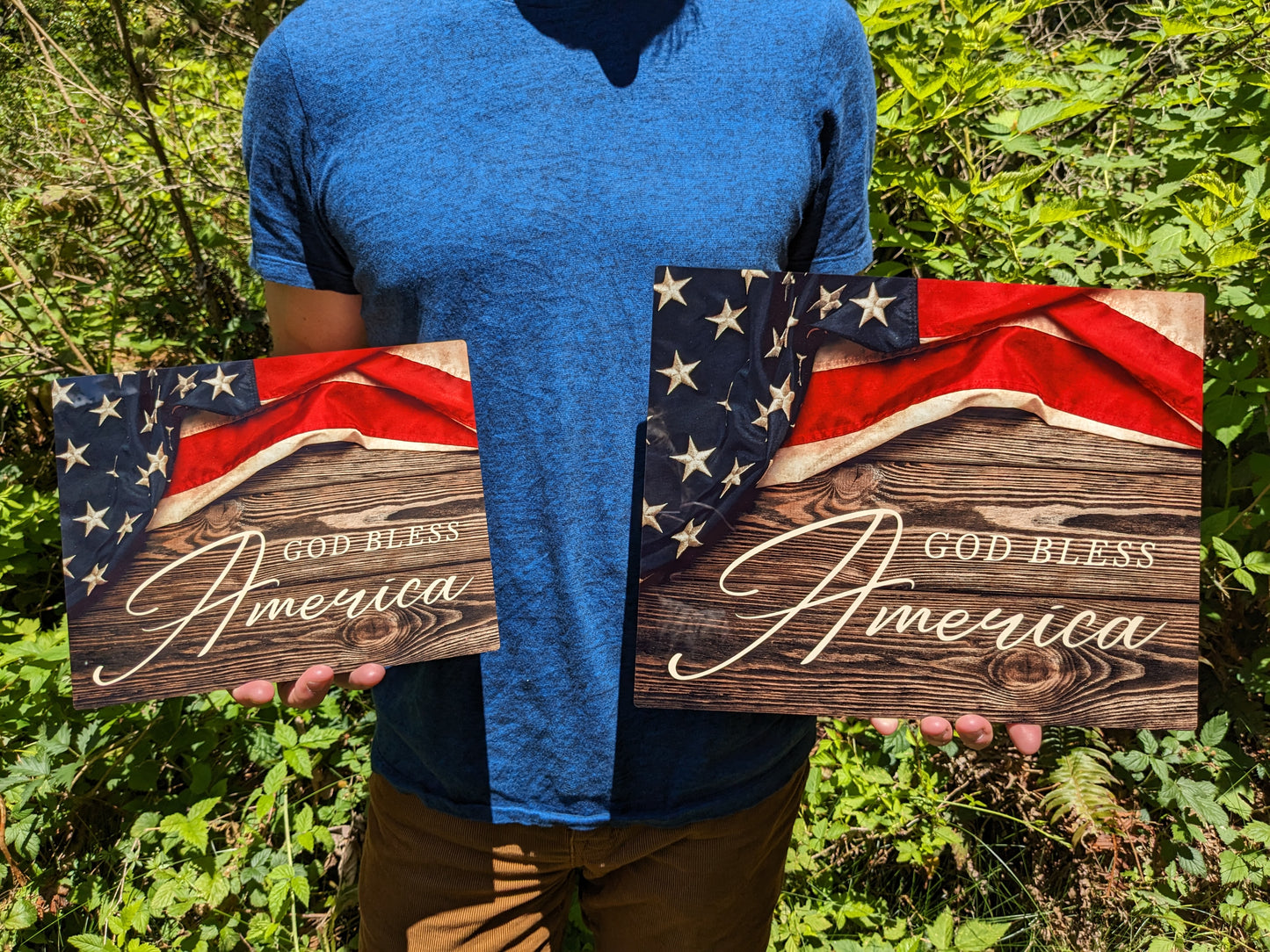 God Bless America - Metal Print