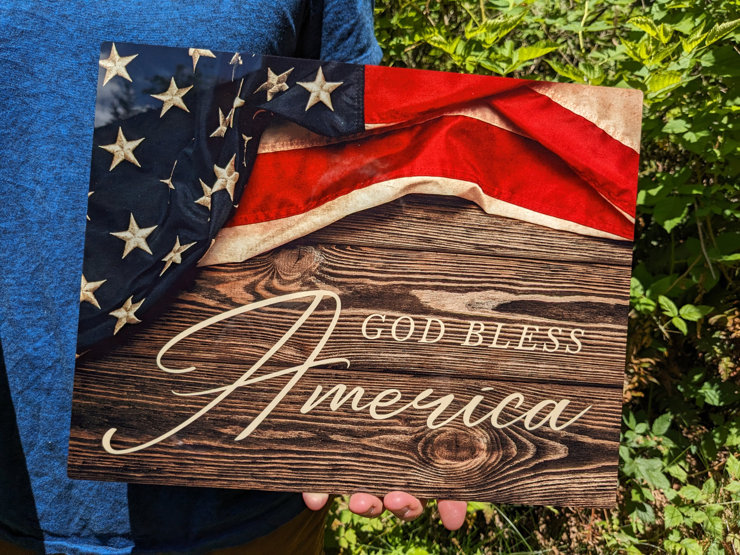 God Bless America - Metal Print