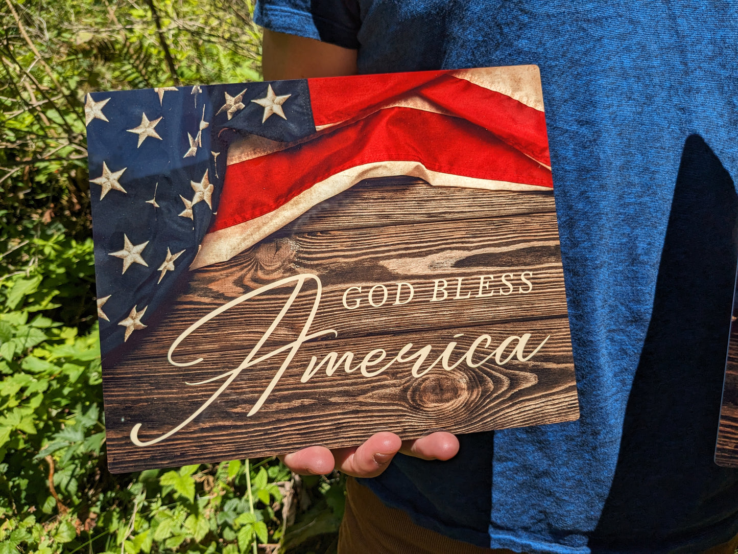 God Bless America - Metal Print