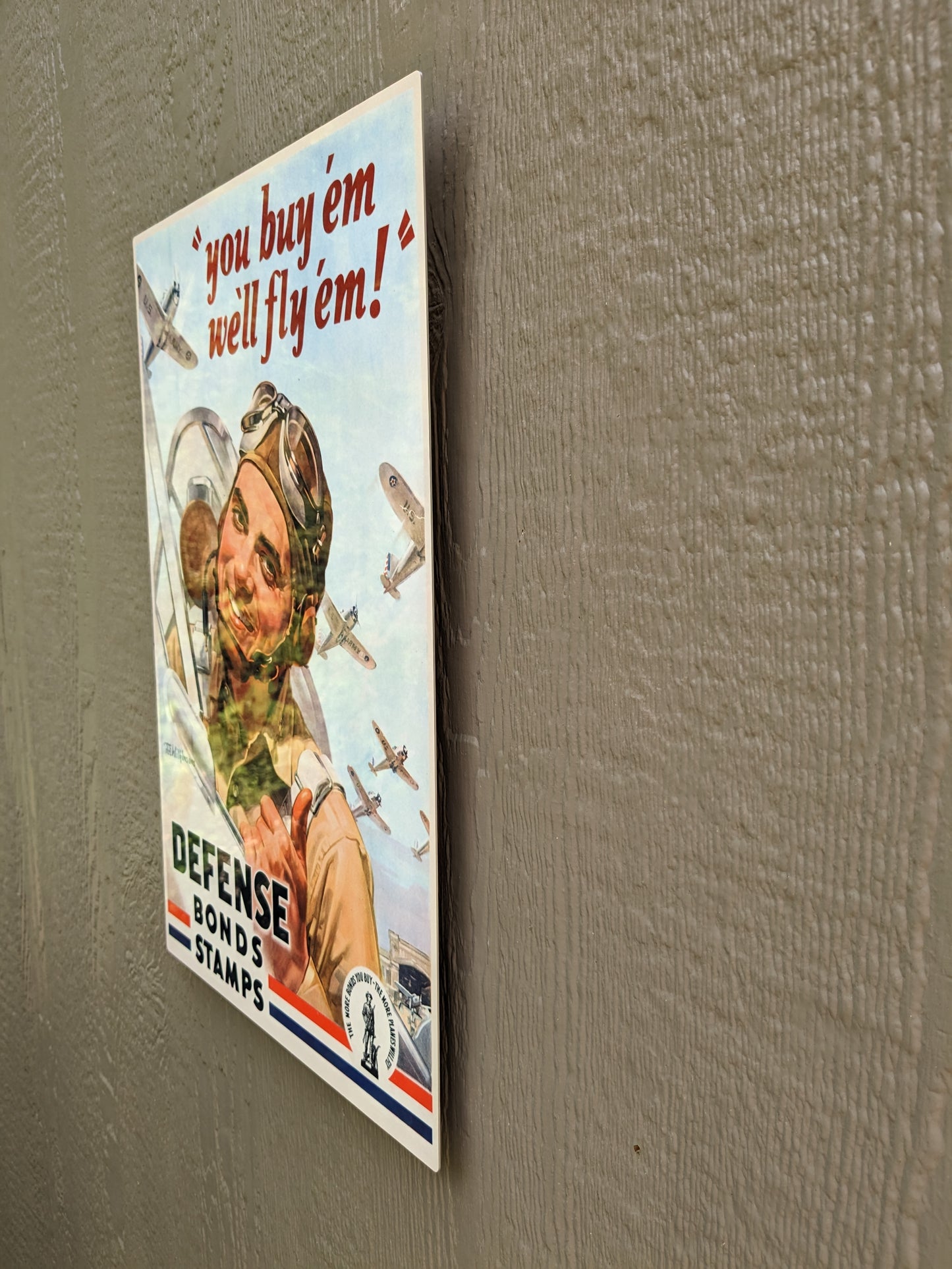 You Buy 'Em We'll Fly 'Em - Metal Print