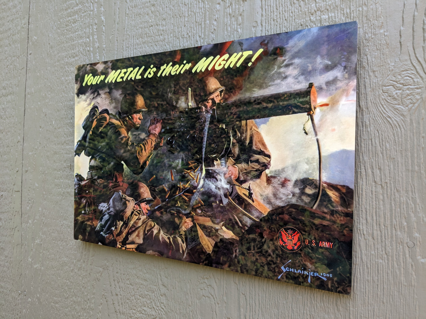 Your Metal Is Their Might - Metal Print
