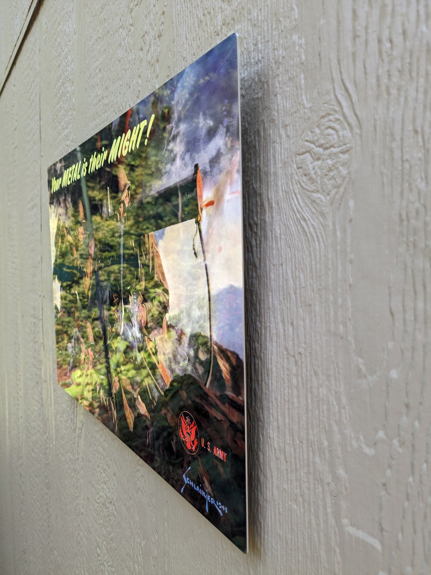 Your Metal Is Their Might - Metal Print