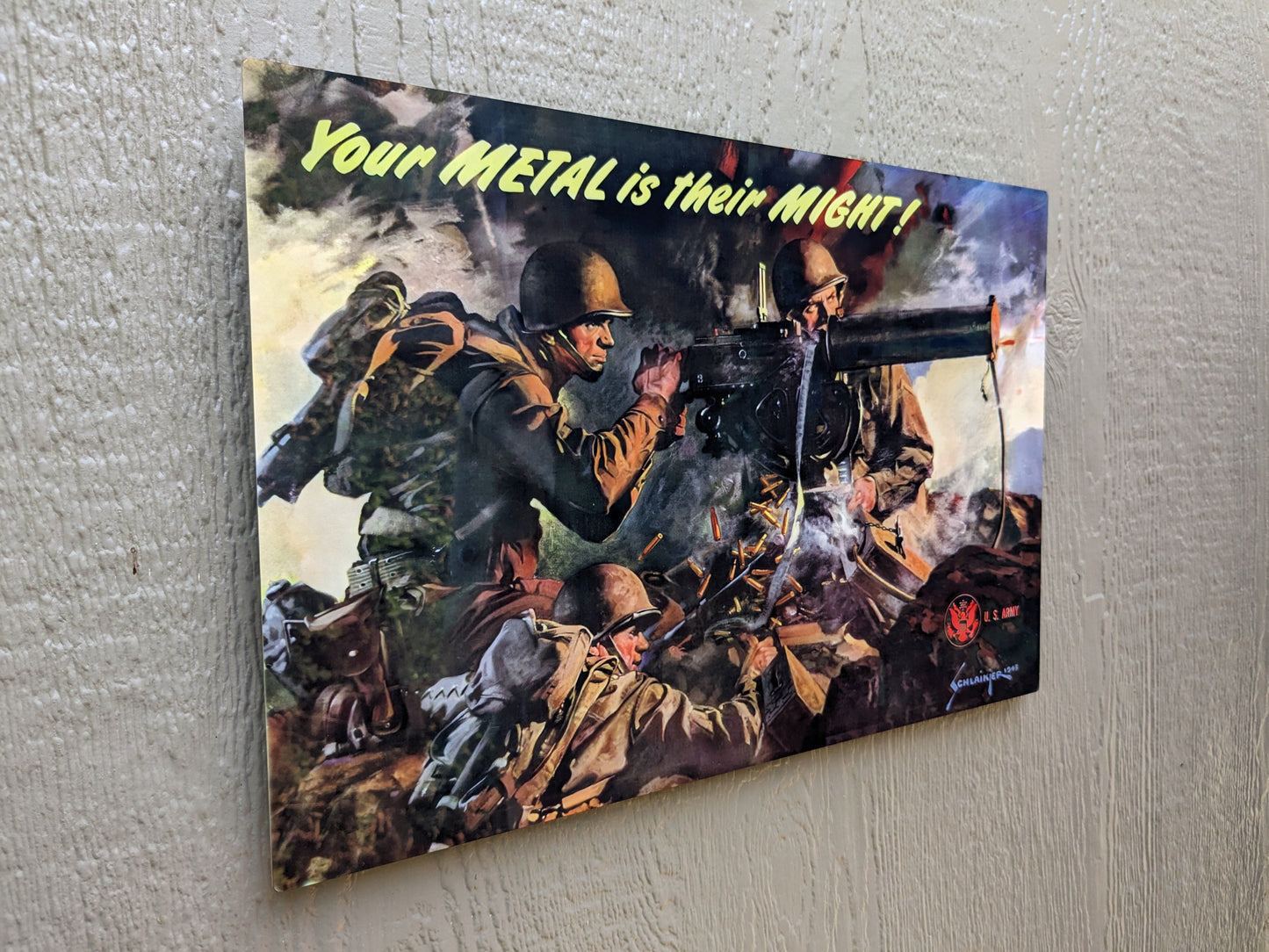 Your Metal Is Their Might - Metal Print