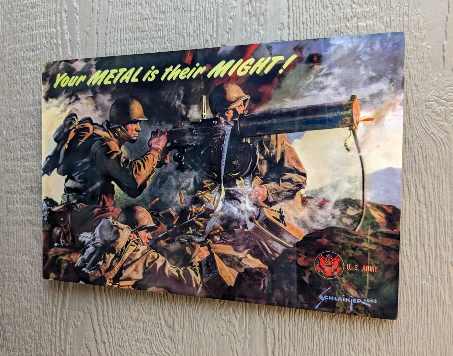 Your Metal Is Their Might - Metal Print
