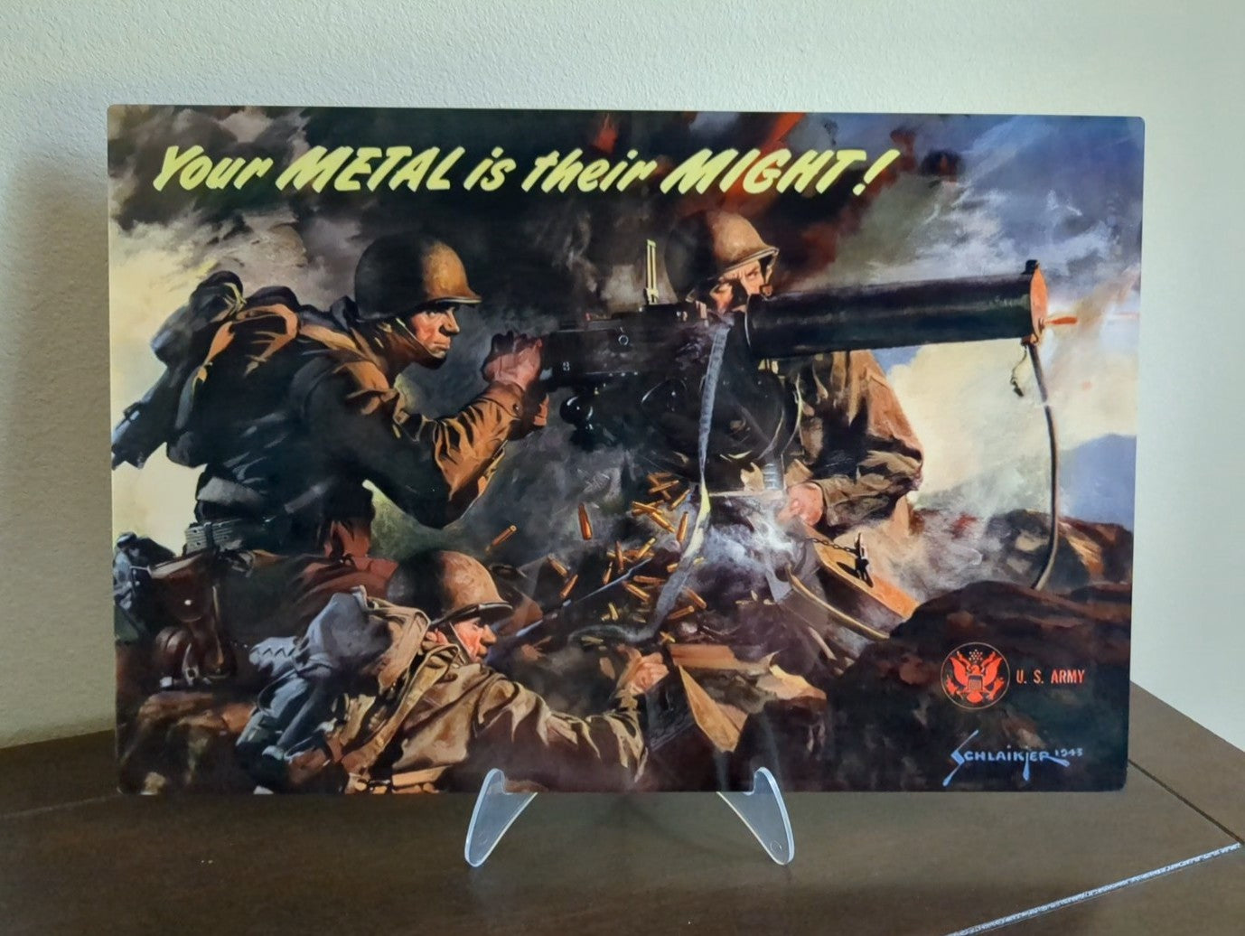 Your Metal Is Their Might - Metal Print
