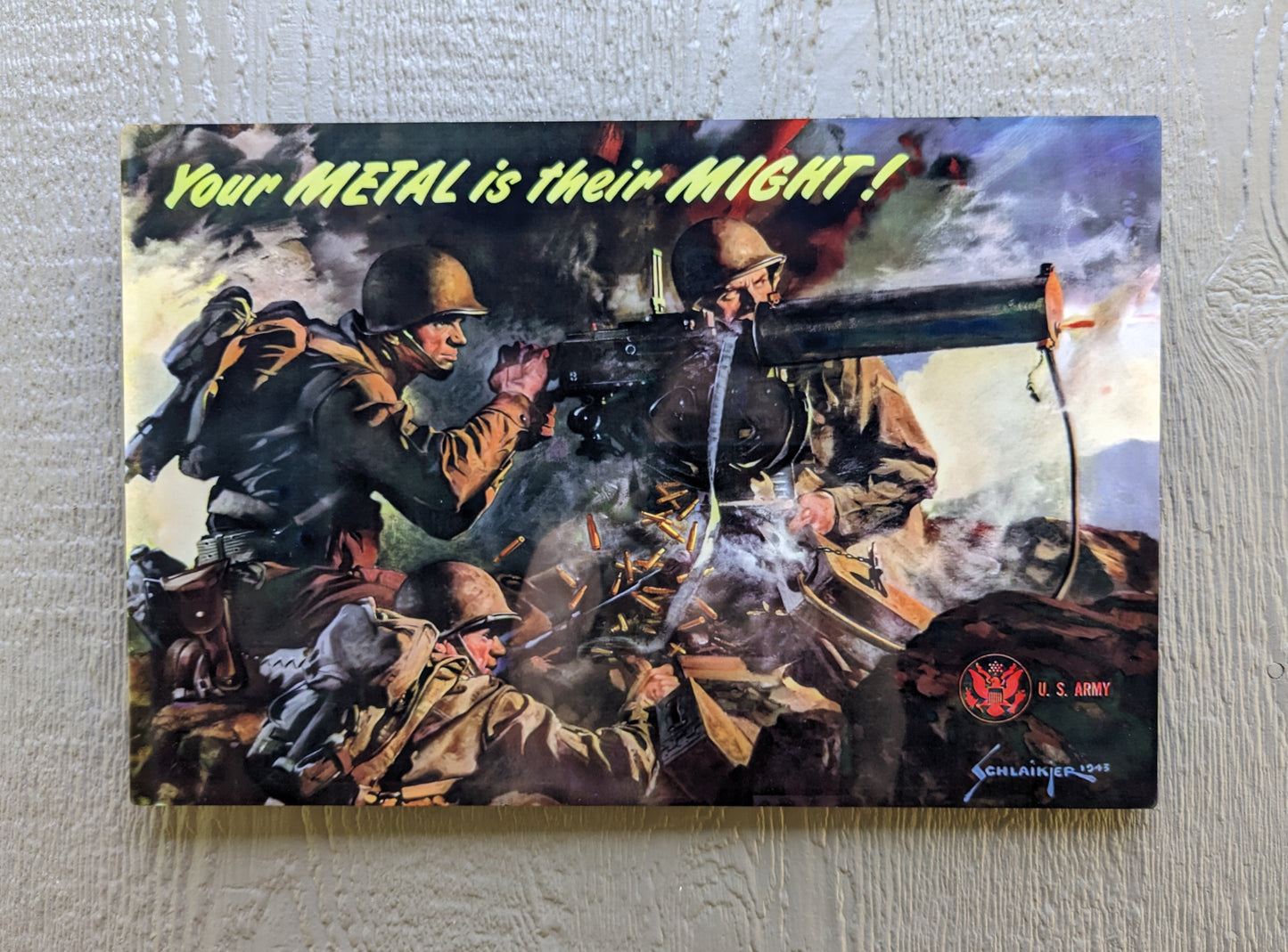Your Metal Is Their Might - Metal Print