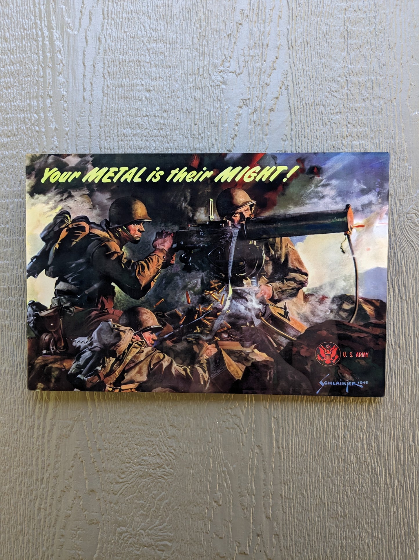 Your Metal Is Their Might - Metal Print