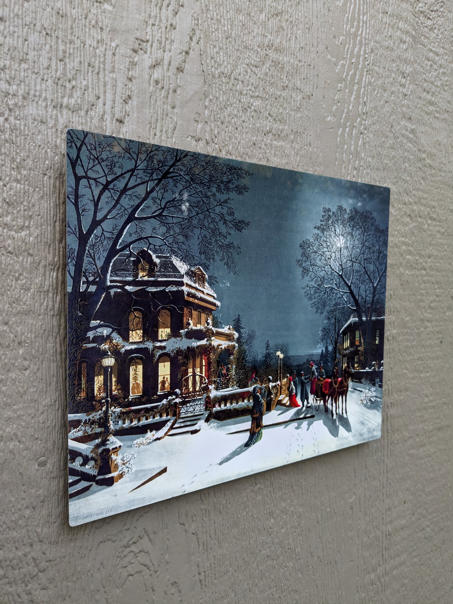 Christmas Eve Party - Metal Print