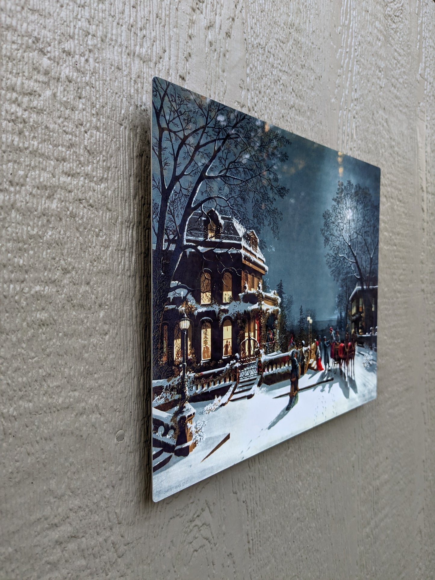 Christmas Eve Party - Metal Print