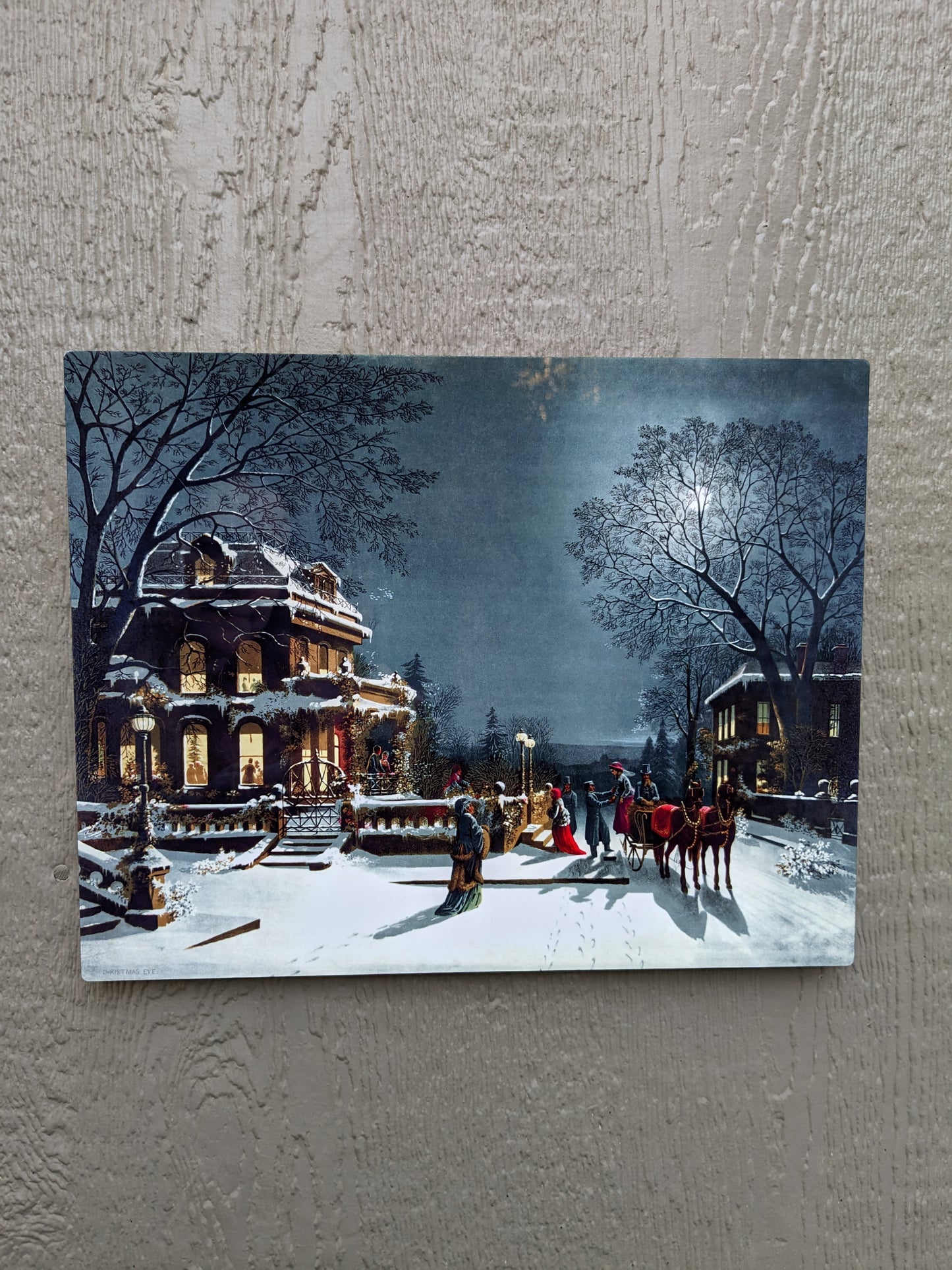 Christmas Eve Party - Metal Print
