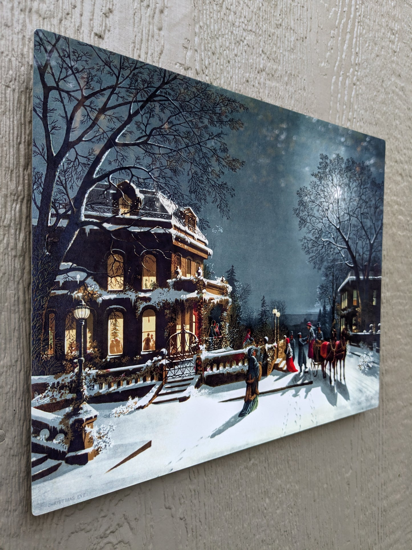 Christmas Eve Party - Metal Print