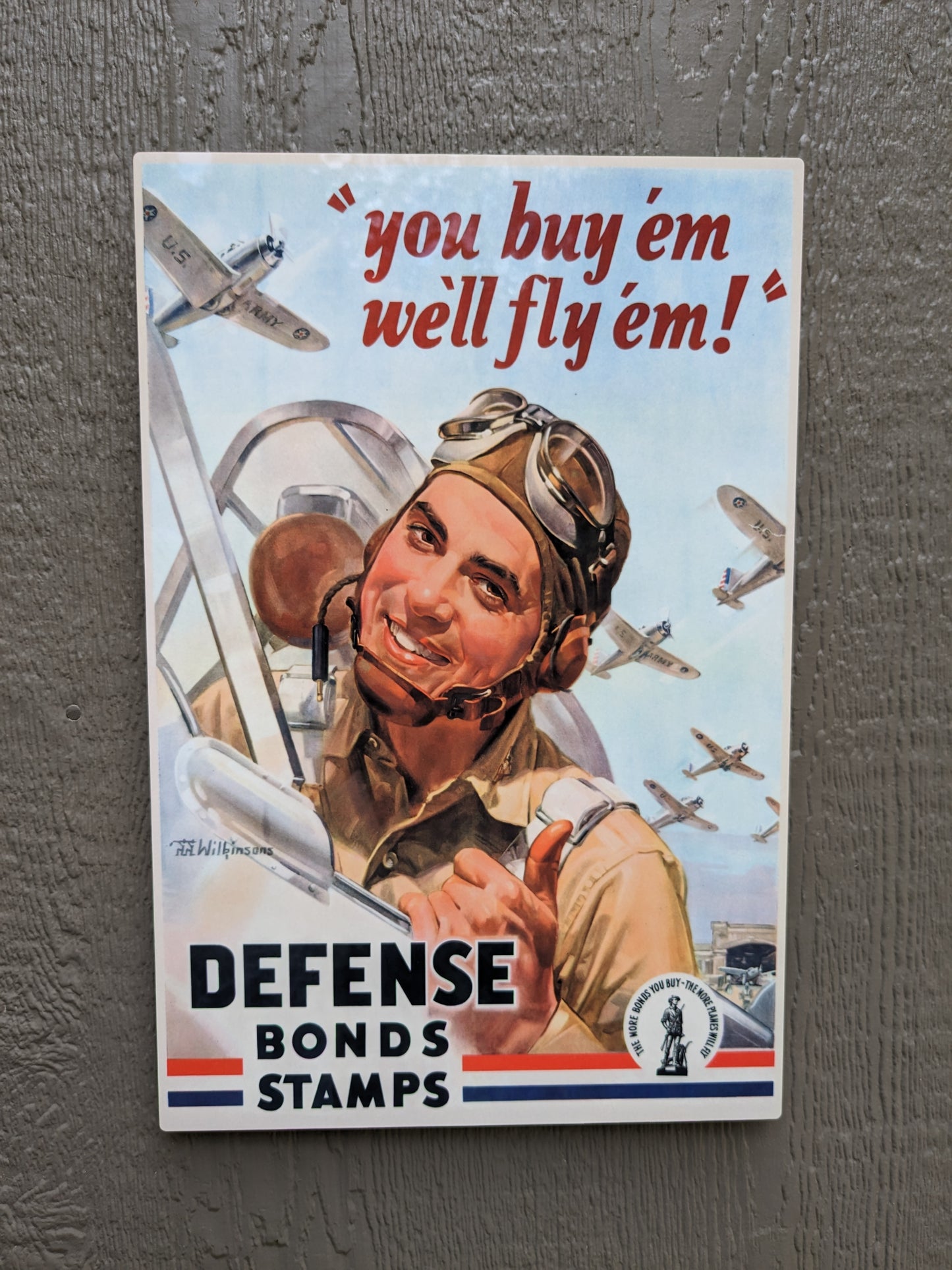 You Buy 'Em We'll Fly 'Em - Metal Print