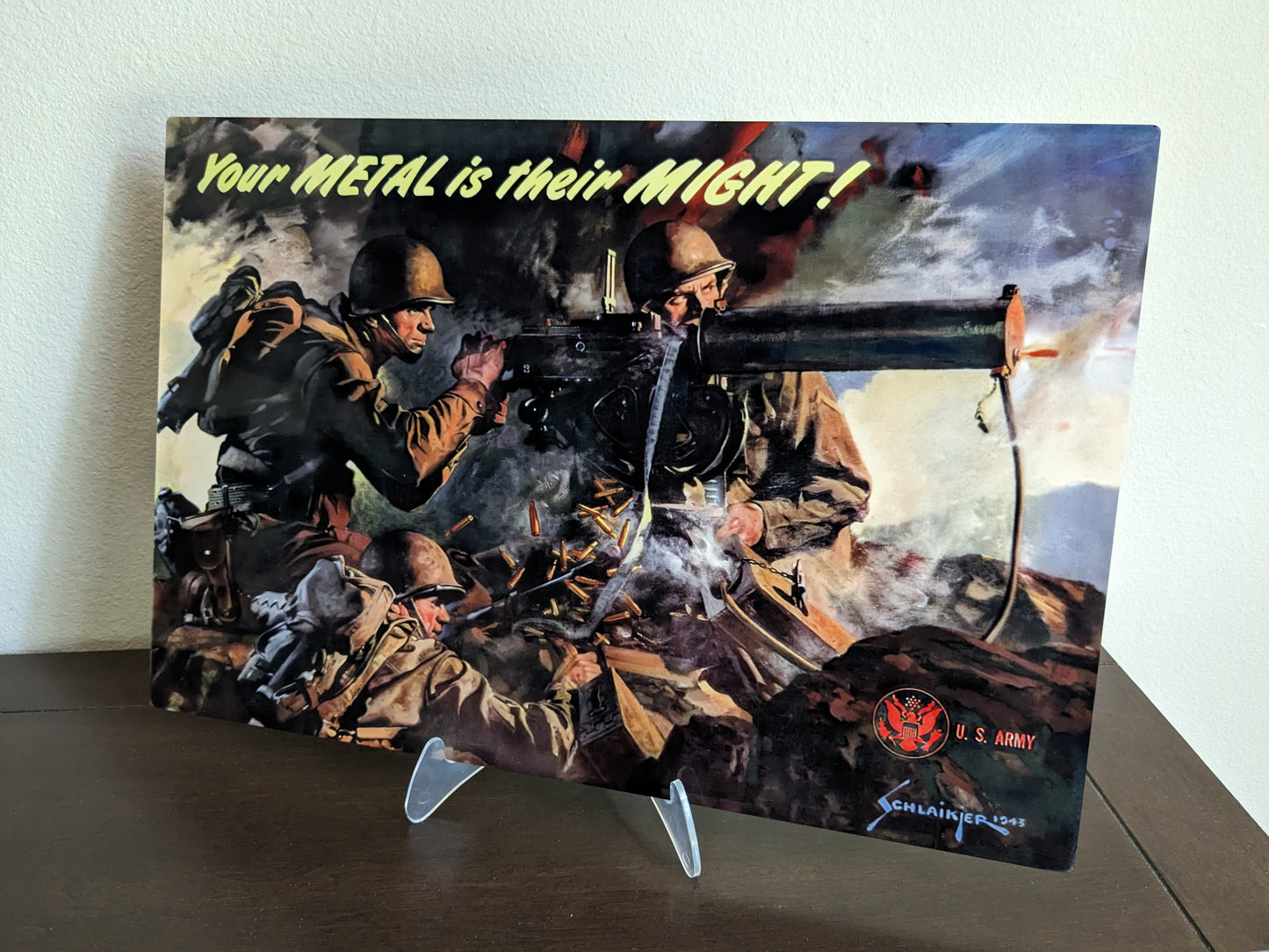 Your Metal Is Their Might - Metal Print